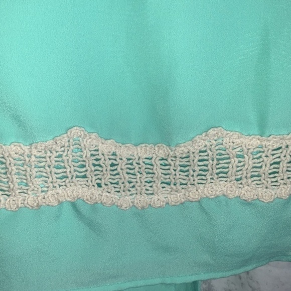 Tulle Dress Mint Green Sleeveless Ladies Size Small - Picture 2 of 11